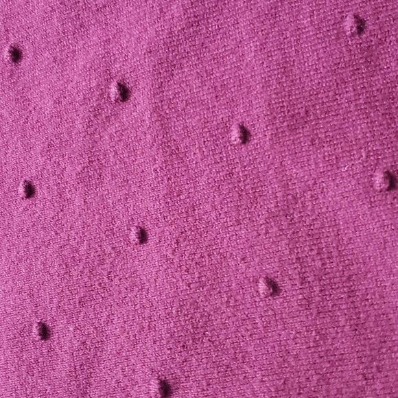 Ann Taylor Factory 3/4 Sleeve Burgundy Women’s Sweater - Picture 4 of 10